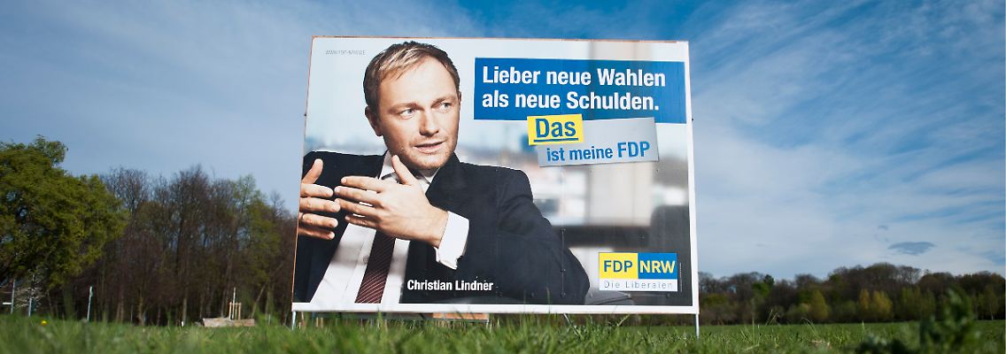 Der Hoffnungträger: Christian Lindner.