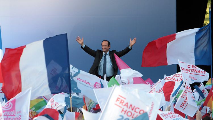 Hollande verkörpert die Sehnsucht der Franzosen nach einem Wechsel. 