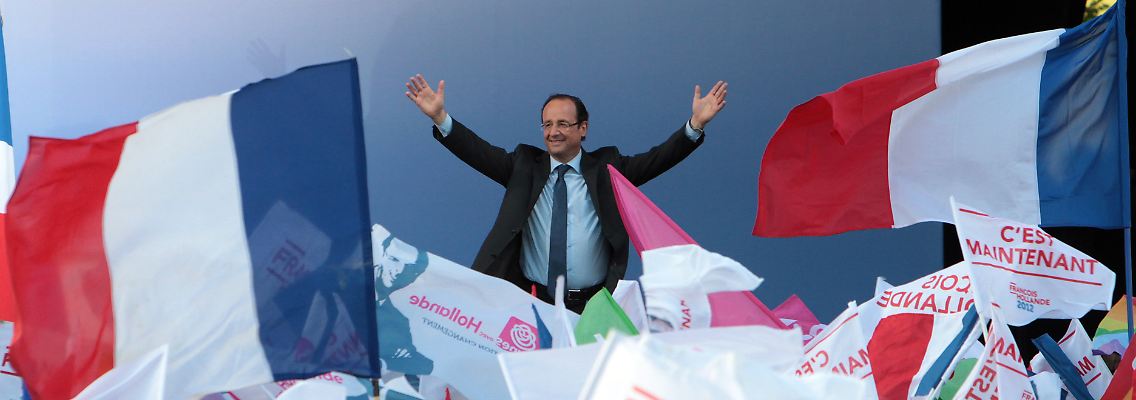 Hollande verkörpert die Sehnsucht der Franzosen nach einem Wechsel.