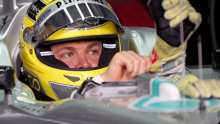 Trainingsbester: Mercedes-Pilot Nico Rosberg.