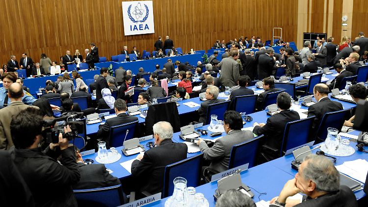Beim Gouverneursrat der Internationalen Atomenergiebehörde IAEA in Wien.