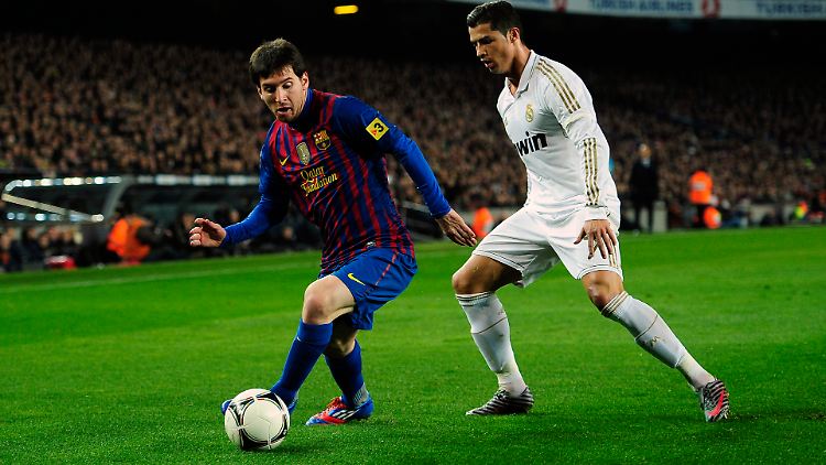Ringen um die Krone des Torschützenkönigs: Lionel Messi und Cristiano Ronaldo.