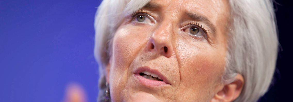 Begrenzt Mitleid für Griechen: Christine Lagarde.