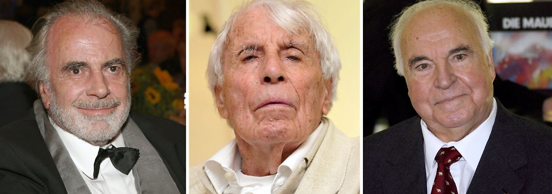Oldies but Goldies: Schell, Heesters und Kohl werden geehrt.