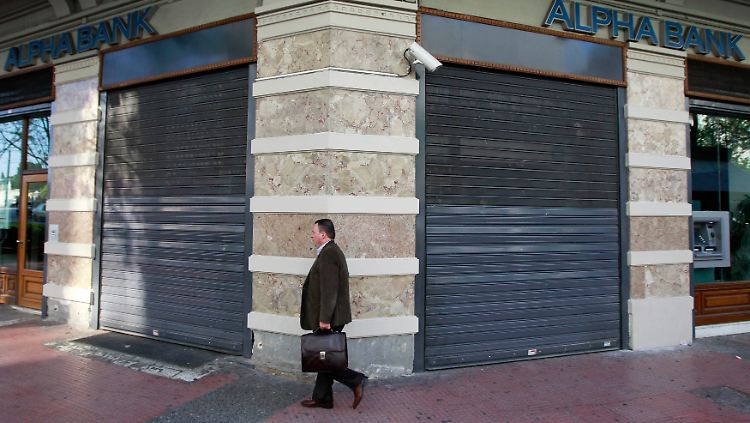 Griechenlands zweitgrößte Geschäftsbank, die Alpha Bank, errechnet einen Verlust von 3,8 Mrd. Euro 