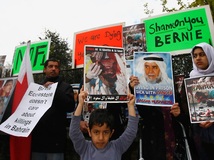 Während der Formel-1-Zirkus seine Runden dreht, spitzen sich die Proteste gegen die Regierung in Bahrain zu.