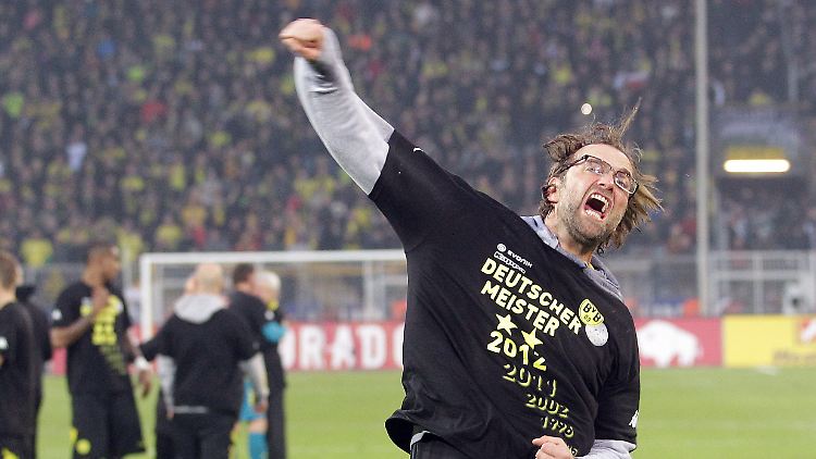 Jürgen Klopp ist nur einer von acht Bundesligatrainern, denen die Titelverteidigung gelang.