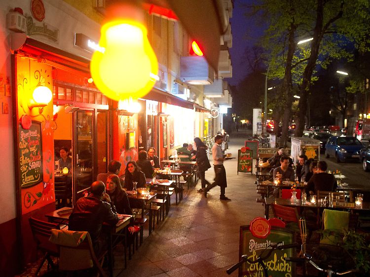 Szenekneipe im Berliner Stadtteil Neukölln.