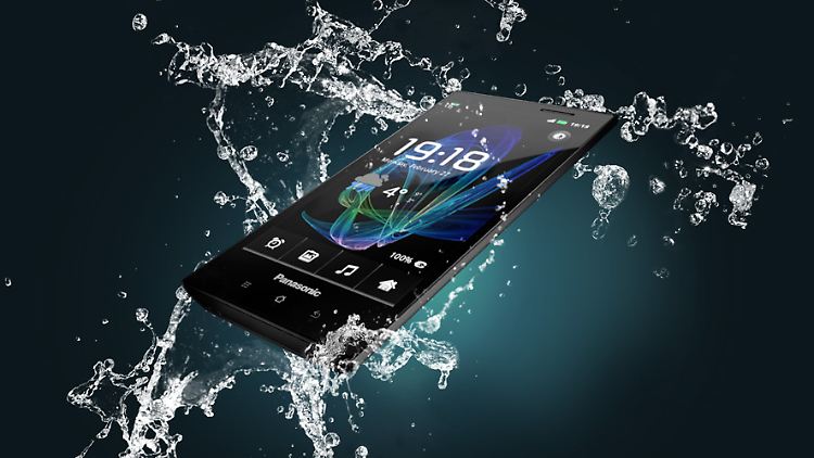 Das Panasonic Eluga ist elegant und robust.
