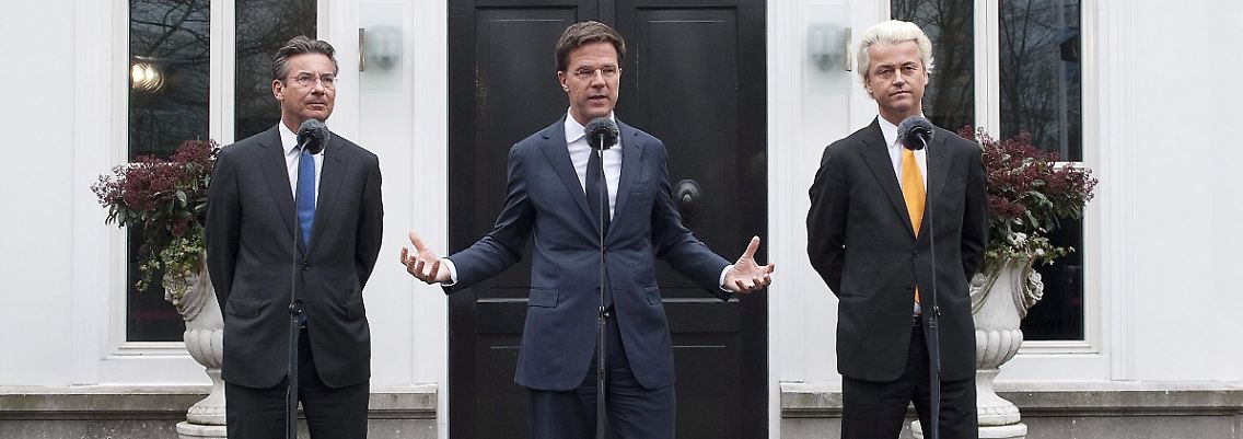 Rutte ist mit seiner Politik an den Rechtspopulisten gescheitert.