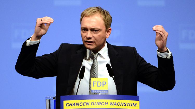 NRW-Spitzenkandidat Christian Lindner will sich ganz auf die Landespolitik konzentrieren - und keine Personaldebatten.