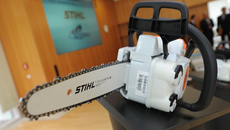 Sägen mach rund die Hälfte des Stihl-Umsatzes aus.