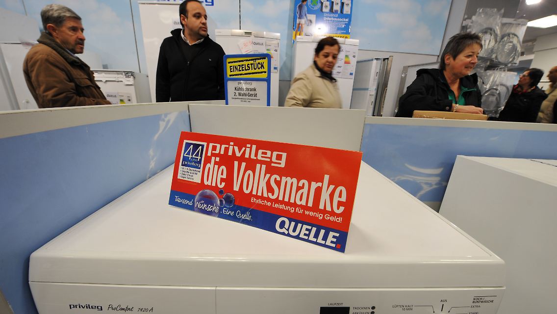 Die Markenrechte an der ehemaligen Quelle-Eigenmarke Privileg liegen inzwischen bei Otto.