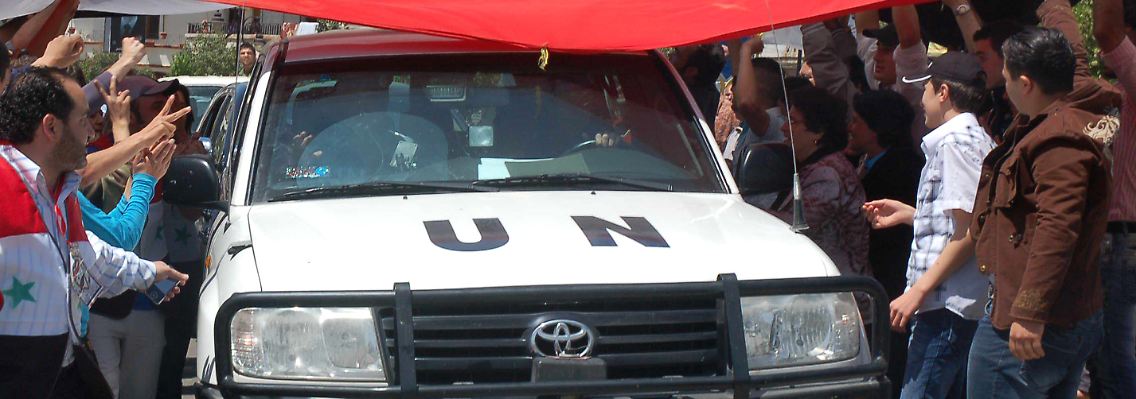 Erst 30 UN-Beobachter befinden sich in Syrien. Acht davon sind im Einsatz.