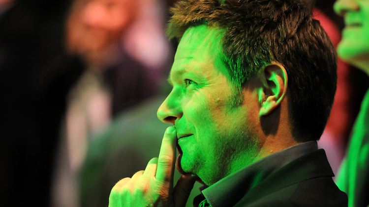Der grüne Spitzenkandidat Robert Habeck verkörpert für viele Nordlichter das Bild des Antipolitikers.