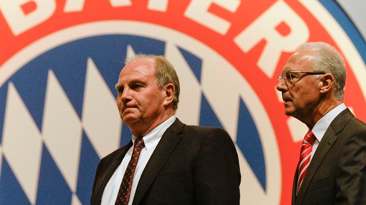 Hoeneß und Beckenbauer mit recht guten Zahlen im Gepäck.