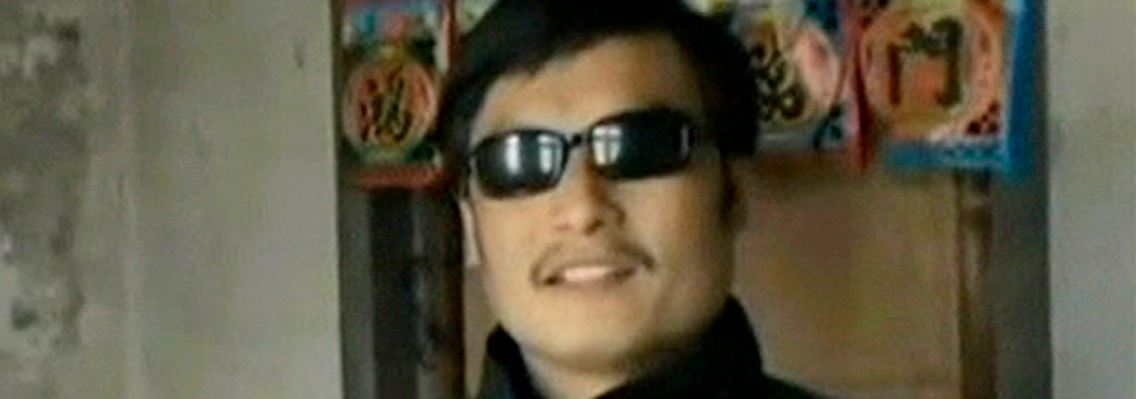 Ohne Hilfe sei Chen nach seiner Flucht stundenlang zu Fuß gelaufen, sagt eine Bürgerrechtlerin.
