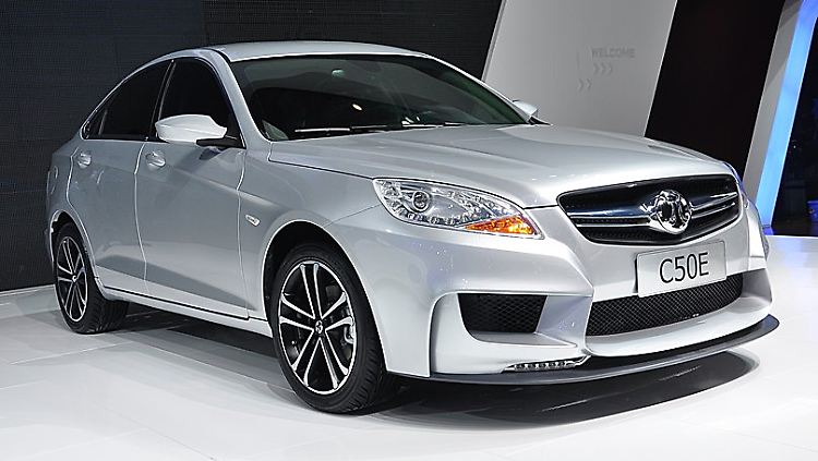 BAIC C50E: Ähnlichkeiten zu einem Mercedes-Modell kommen nicht von ungefähr.