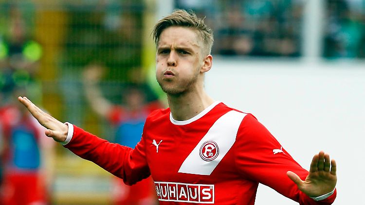 Ken Ilsö brachte die Fortuna mit seinem Treffer zum 1:1 zurück auf den dritten Tabellenplatz.