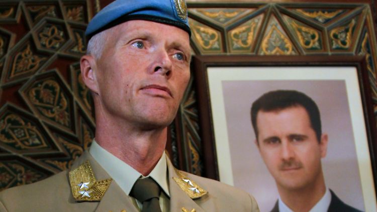 Robert Mood steht vor einer schwierigen Mission in Syrien.
