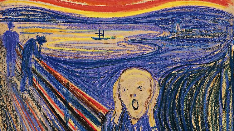 "Der Schrei" war für einen deutschen Kaufmann gemalt worden.