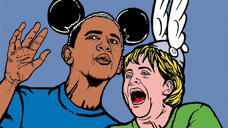 Da freuen sich auch Obama und Merkel: Am 12. Mai gibt es kostenlose Comics.