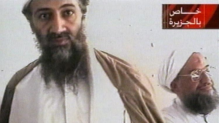 Osama bin Laden in einer Videobotschaft von 2001.