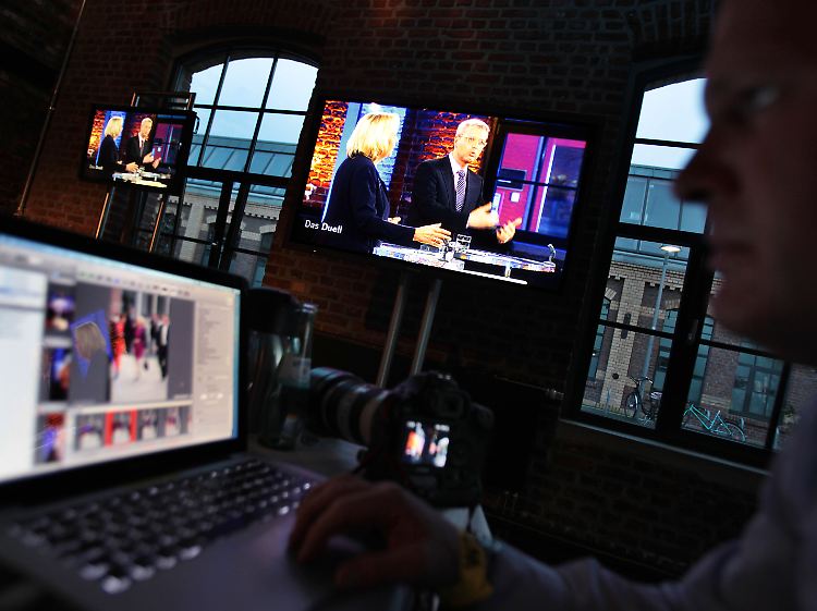 Im Blitz-Wahlkampf gibt es nur dieses eine Fernsehduell.
