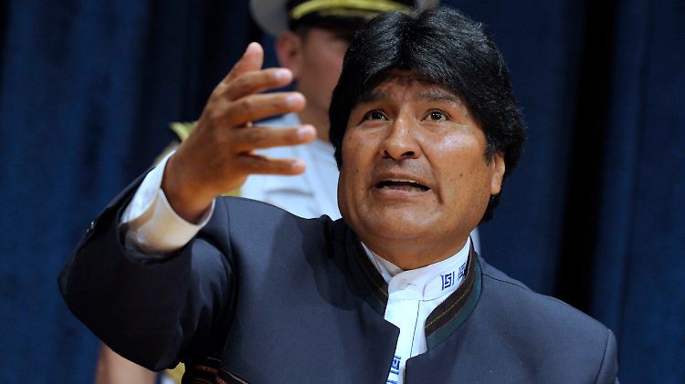 "Bolivien braucht Partner, aber keine Besitzer", sagt Staatschef Morales.