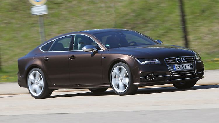 Die 19 Zoll großen Leichtmetallfelgen gehören beim S7 zur Serienausstattung.
