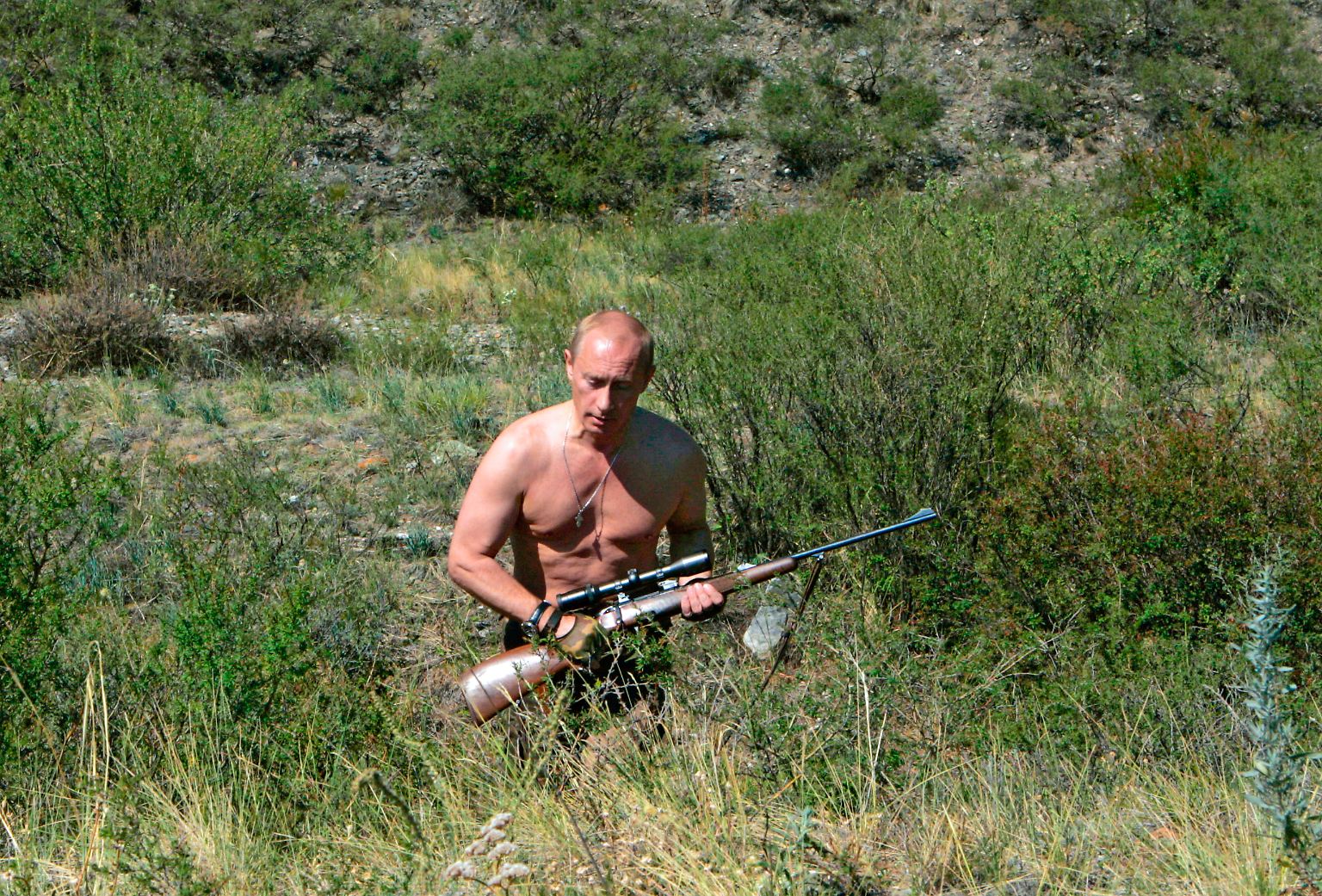Das Leben eines Präsidenten kann so spannend sein. So zumindest verkaufen es die PR-Strategen von Wladimir Putin. 