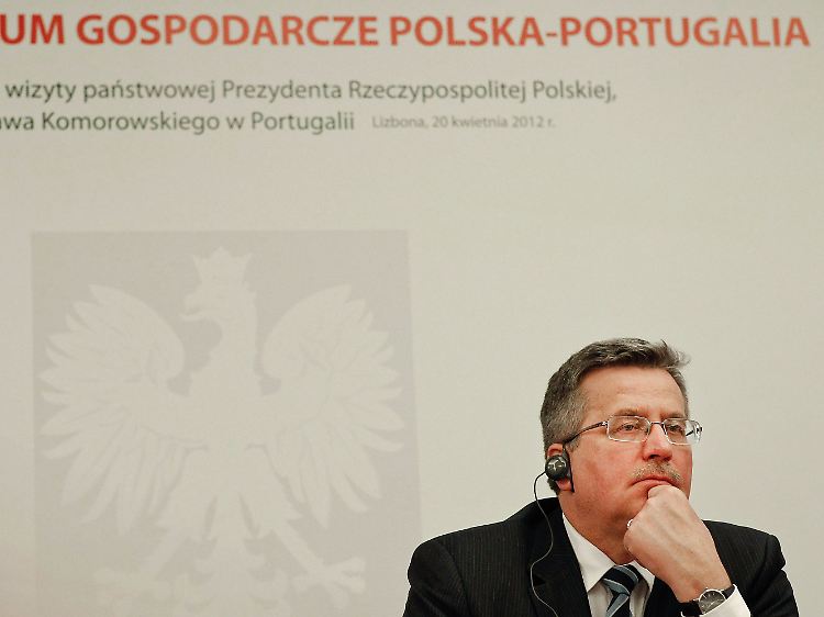 Bronislaw Komorowski fürchtet großen Schaden.