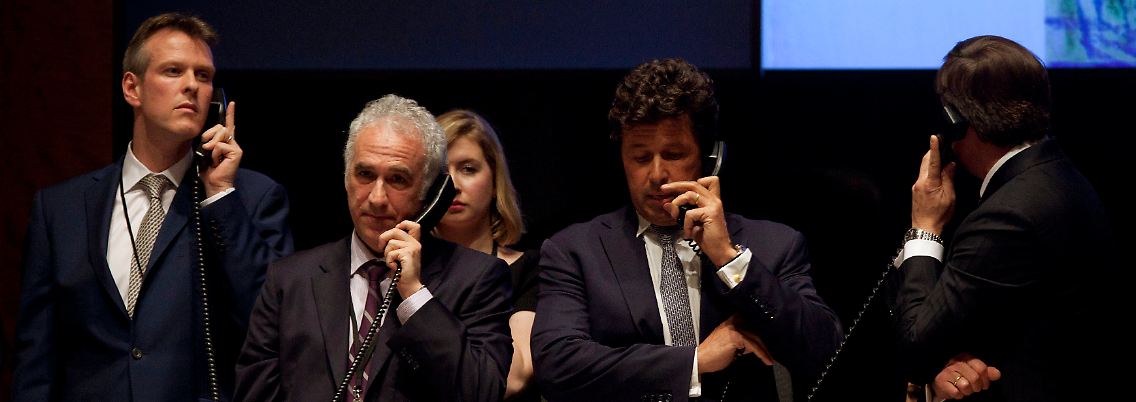 Munch-Versteigerung bei Sotheby's: Die wirklich großen Gebote kommen per Telefon.