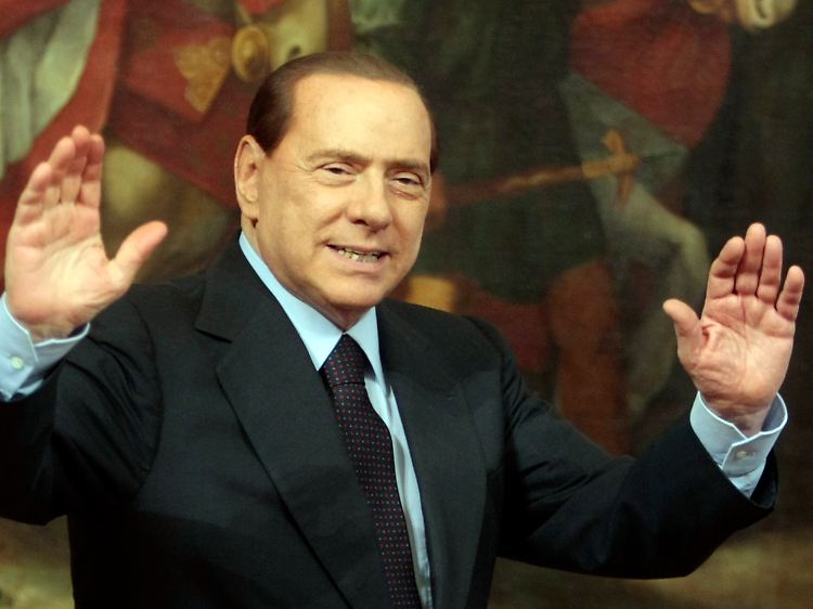 Der Patron Italiens: Silvio Berlusconi.