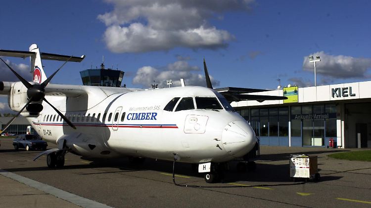 Ein gern gesehener Gast am Flughafen Kiel-Holtenau: ...