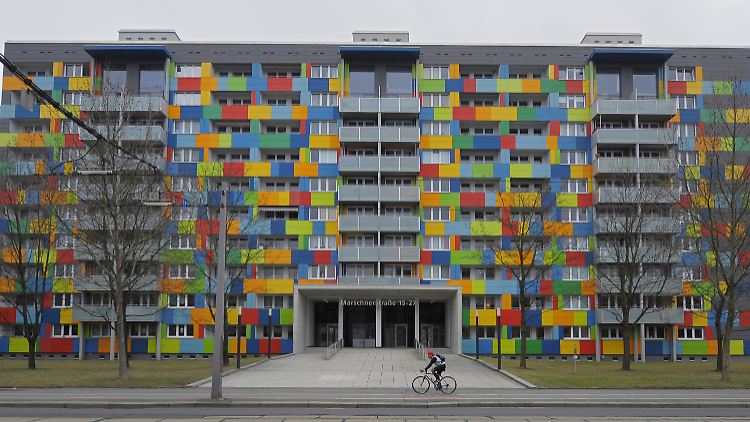 Wohn- und Geschäftshaus der Gagfah in der Dresdner Innenstadt.