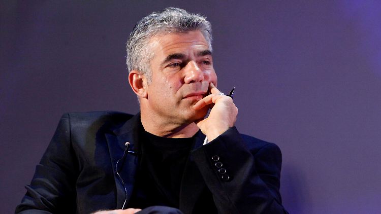 Jair Lapid könnte einer aktuellen Umfrage zufolge mit seiner Partei 10 der 120 Sitze in der Knesset gewinnen.