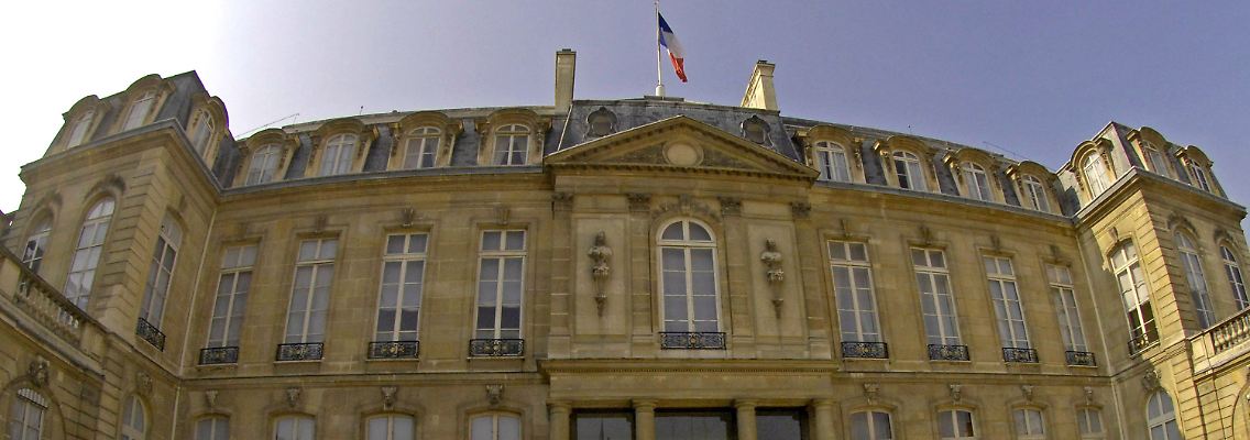 Umkämpft: Der Elysée-Palast in Paris.
