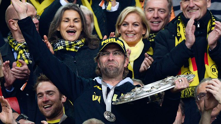 "Stolzer als ich auf meine Mannschaft kann heute keiner sein": Jürgen Klopp.