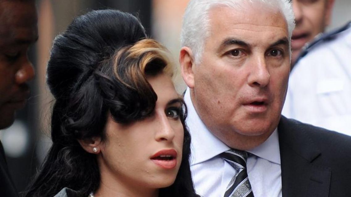 War ganz lieb zu ihrem Daddy: Amy Winehouse.