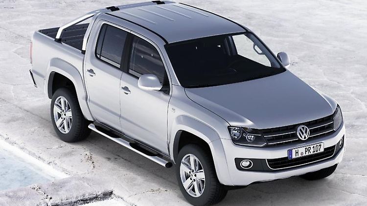 Neu in der Modellpalette von VW: Ab Mitte 2010 können Kunden in Deutschland den Pick-up Amarok kaufen. (Bild: VW/dpa/tmn)