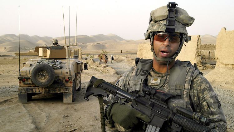 Ein US-Soldat in Afghanistan.