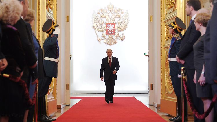 Wladimir Putin ist wieder ganz oben.