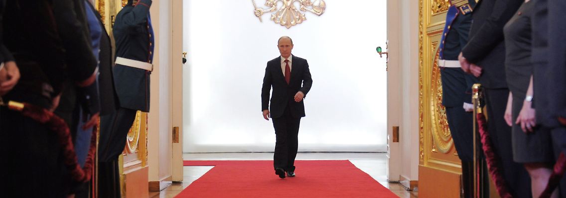 Wladimir Putin ist wieder ganz oben.
