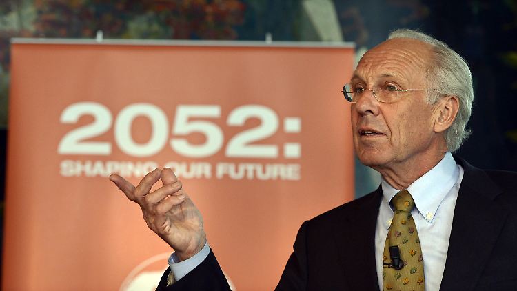 Jorgen Randers stellt den Bericht "2052: A Global Forecast for the Next Forty Years" vor.