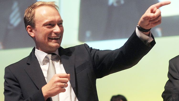 Da geht's hin: Für viele ist Lindner wegweisende Figur für die Zukunft der Liberalen.