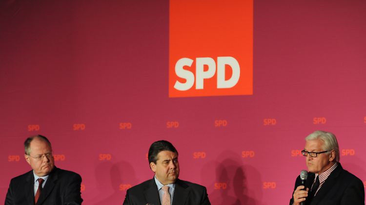 Die Führungsspitze der SPD muss sich um ihren Rückhalt in der Bundestagsfraktion sorgen.
