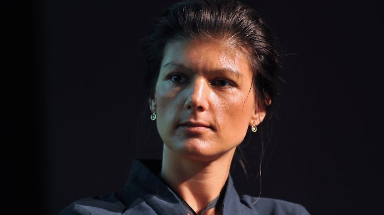 Sahra Wagenknecht sieht sich momentan eher als Stellvertreterin.