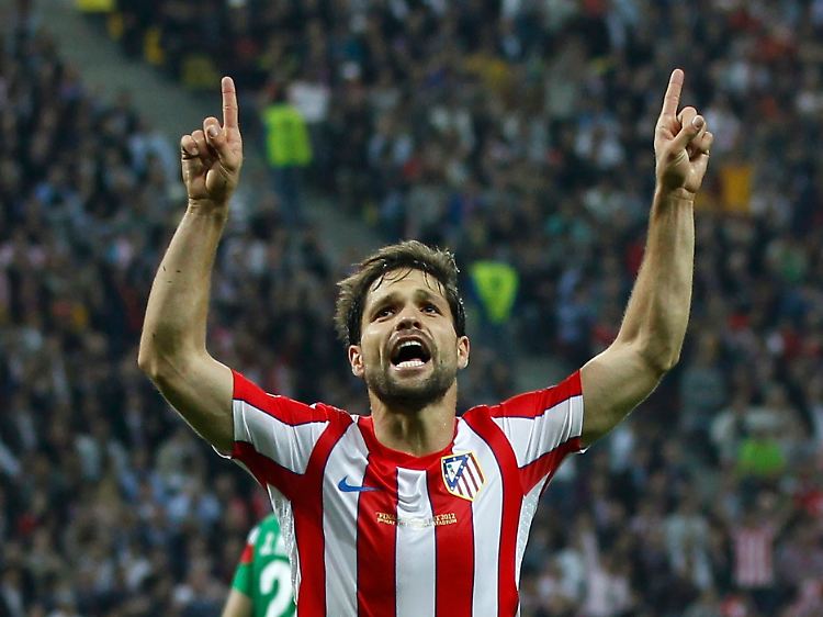 Mit seinem Tor zum 3:0 beseitigte Diego kurz vor Schluss die letzten Zweifel am erneuten Sieg von Atletico Madrid.