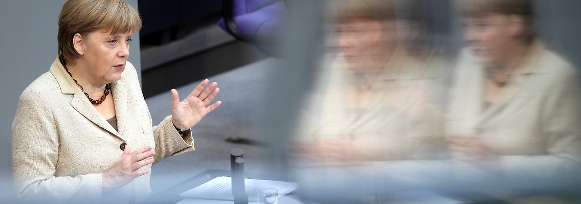 Kanzlerin Merkel hat klare Vorstellungen zum Abzug der Nato-Truppen aus Afghanistan: "Zusammen rein, zusammen raus."